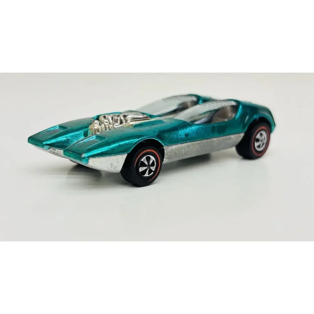 Hot Wheels Redline Splittin Image Green US Gray Interior